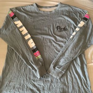 PINK Long-sleeve T